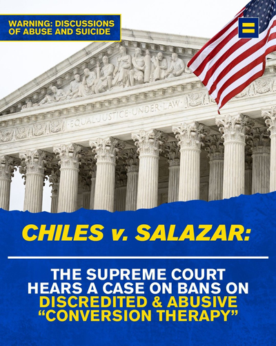 HRC President Reacts to SCOTUS Oral Arguments in Chiles v. Salazar