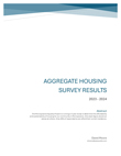 Aggregate Housing Survey Results 2023 - 2024