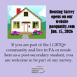 Housing Survey on Affordability & Stability in Pennsylvania's LGBTQ+ Community