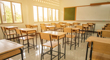 Classroom with chairs and desks