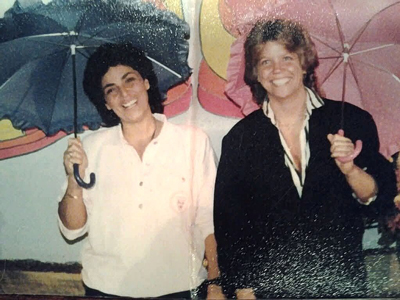 Mary Green and Marilyn Bivona in the 80s