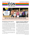 NW PA Pride Alliance float in Millcreek 4th of July Parade