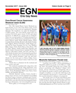 LGBT Walking Unit in Edinboro Homecoming Parade